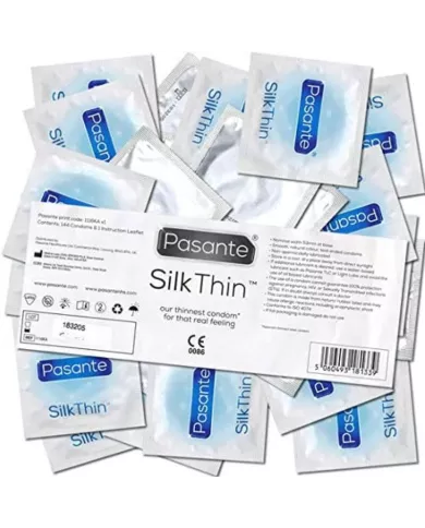 PASANTE - PRÉSERVATIFS EN SOIE LES PLUS FINS 144 UNITÉS