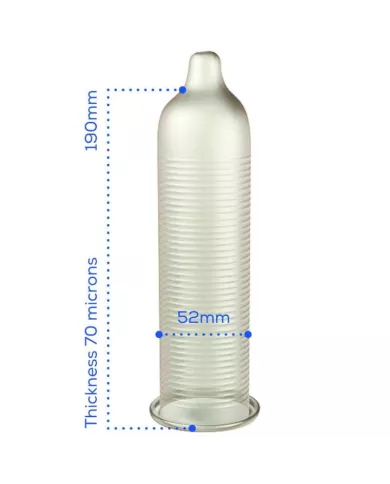 PASANTE - PRÉSERVATIFS EFFET CHAUFFANT SAC 144 UNITÉS