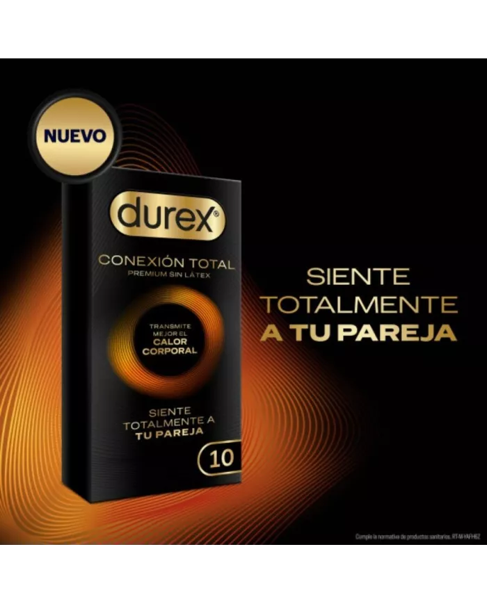 DUREX - CONNEXION TOTALE ULTRA FINE PLUS SANS LATEX 10 UNITÉS DUREX - CONNEXION TOTALE ULTRA FINE PLUS SANS LATEX 10 UNITÉS