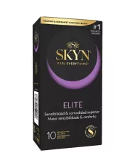 SKYN - PRÉSERVATIFS ULTRA-FINS ELITE 10 UNITÉS SKYN - PRÉSERVATIFS ULTRA-FINS ELITE 10 UNITÉS