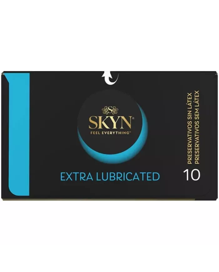 SKYN - PRÉSERVATIF EXTRA LUBRIFIÉ 10 UNITÉS