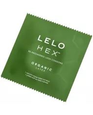 LELO - HEX BOÎTE DE PRÉSERVATIFS BIOLOGIQUES 3 UNITÉS