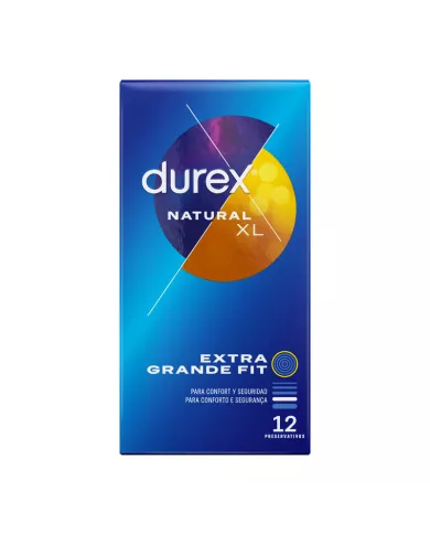 DUREX - NATUREL XL 12 UNITÉS