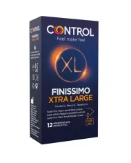 CONTROL - PRÉSERVATIFS FINISSIMO XL 12 UNITÉS CONTROL - PRÉSERVATIFS FINISSIMO XL 12 UNITÉS