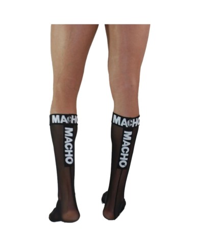 MACHO - CHAUSSETTES FINES TAILLE UNIQUE NOIRES