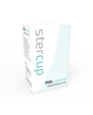 STERCUP - COUPE MENSTRUELLE EN SILICONE FDA AIGUE-MARINE - TAILLE S