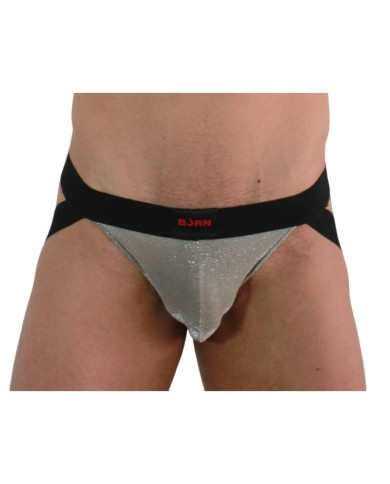 BURN - 001 JOCK BEIGE BRILLANT / NOIR S