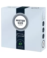 MISTER SIZE - PRÉSERVATIFS TAILLE XS 47 MM (36 UNITÉS)