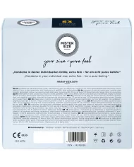 MISTER SIZE - PRÉSERVATIF TAILLE M 53 MM (36 UNITÉS)