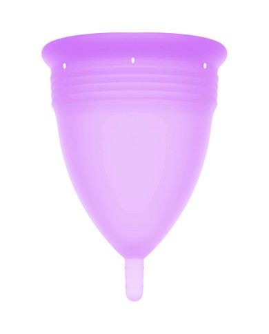 STERCUP - COUPE MENSTRUELLE EN SILICONE FDA LILAS - TAILLE S