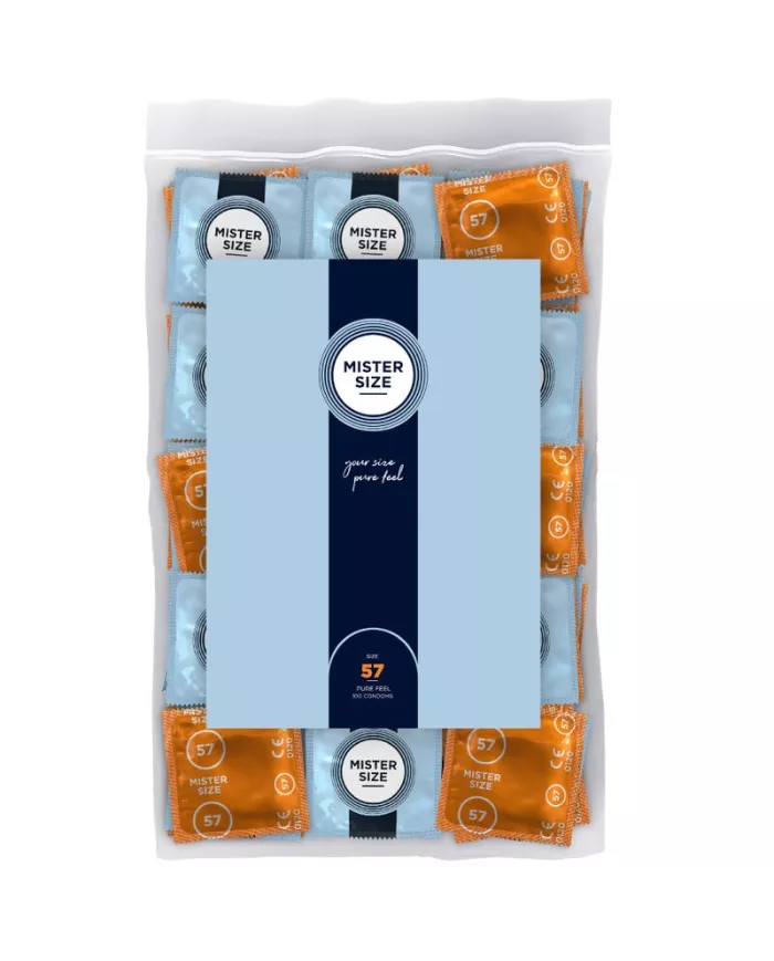 MISTER SIZE - PRÉSERVATIF TAILLE L 57 MM (100 UNITÉS) MISTER SIZE - PRÉSERVATIF TAILLE L 57 MM (100 UNITÉS)