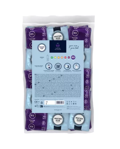 MISTER SIZE - PRÉSERVATIFS TAILLE XXXL 69 MM (100 UNITÉS)