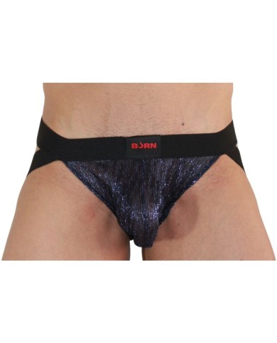BURN - 006 JOCK BLEU BRILLANT / NOIR S