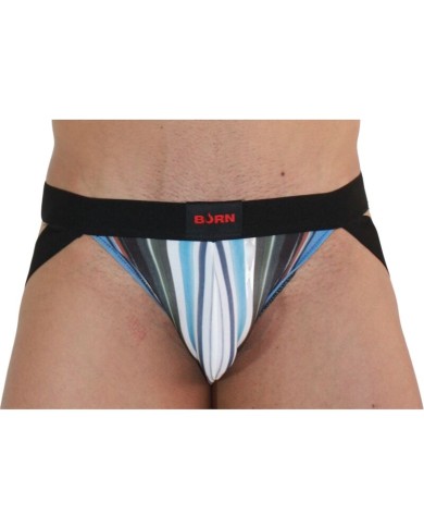 BURN - 009 JOCK MULTICOLORE / NOIR S