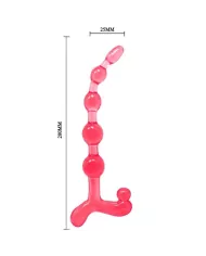 BAILE - BALLES ANAL ROUGES BENDY TWIST BAILE - BALLES ANAL ROUGES BENDY TWIST