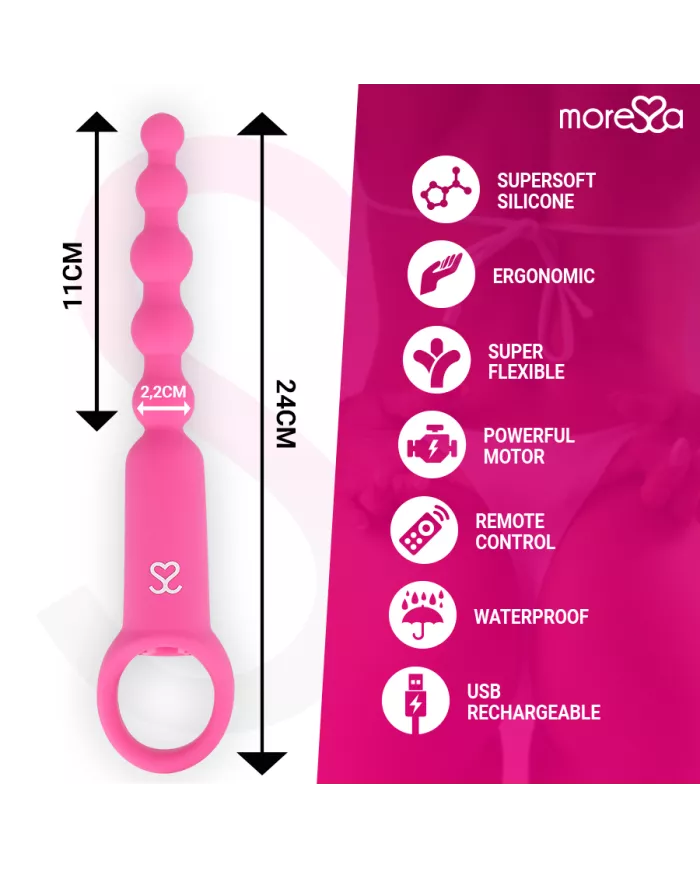 MORESSA - RONIE TÉLÉCOMMANDE PLAISIR ANAL ROSE
