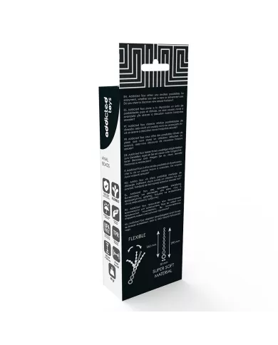 ADDICTED TOYS - BILLES ANAL 29 CM NOIR