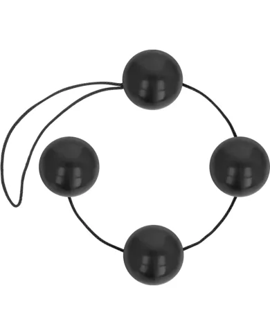 OHMAMA - BOULES ANAL CHINOISES NOIRES 170 GR