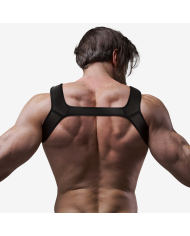 FETISH SUBMISSIVE ATTITUDE - HARNAIS DE POITRINE EN NÉOPRÈNE POUR HOMMES TAILLE L