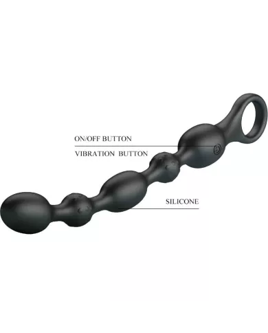 PRETTY LOVE - BALLES ANAL VAN 10 VIBRATIONS RECHARGEABLES EN SILICONE