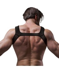 FETISH SUBMISSIVE ATTITUDE - HARNAIS DE POITRINE EN NÉOPRÈNE POUR HOMMES TAILLE M