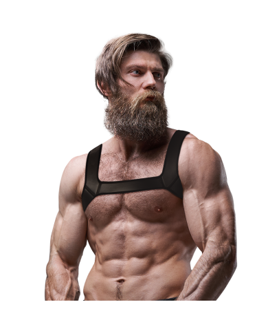 FETISH SUBMISSIVE ATTITUDE - HARNAIS DE POITRINE EN NÉOPRÈNE POUR HOMMES TAILLE M