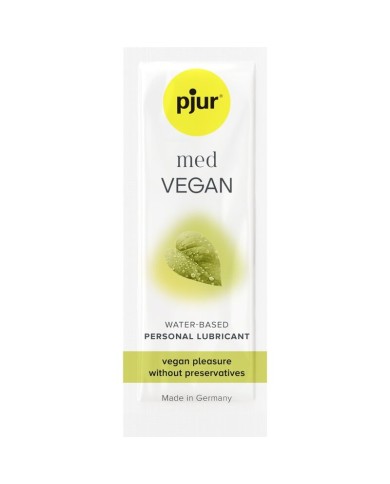 PJUR - MED LUBRIFIANT BASE EAU VEGAN GLIDE 2 ML