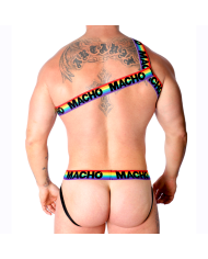 MACHO - HARNAIS ROMAIN JAUNE S/M