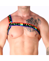MACHO - HARNAIS ROMAIN JAUNE S/M