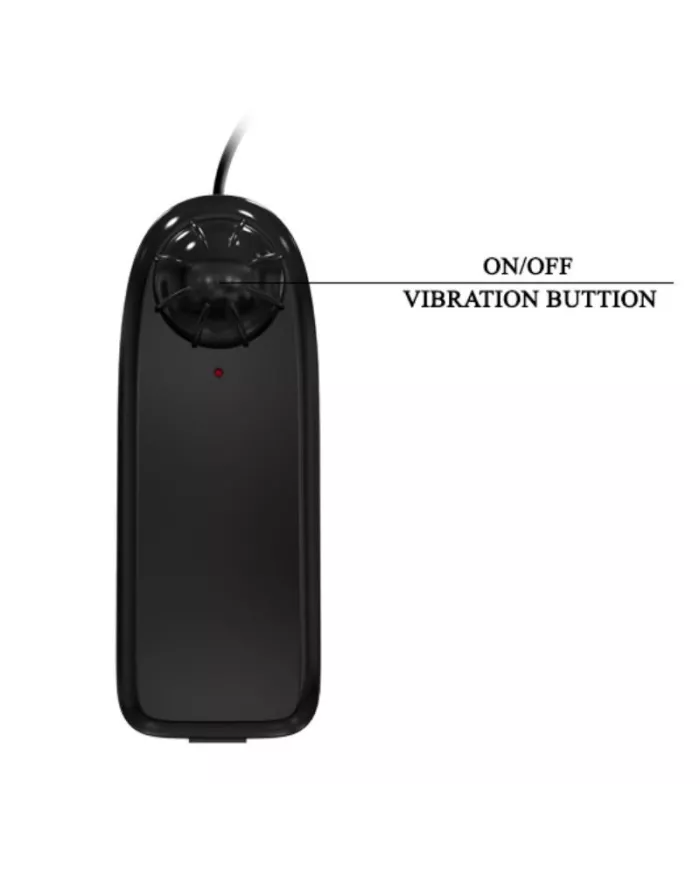 BAILE - GODE VIBRANT ET GONFLABLE RÉALISTE 18.8 CM