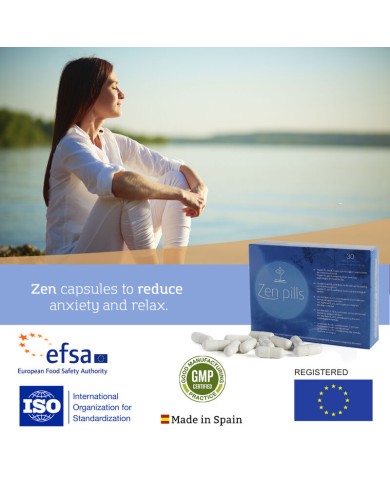 500 COSMETICS - GÉLULES ZEN PILLS POUR RÉDUIRE L'ANXIÉTÉ