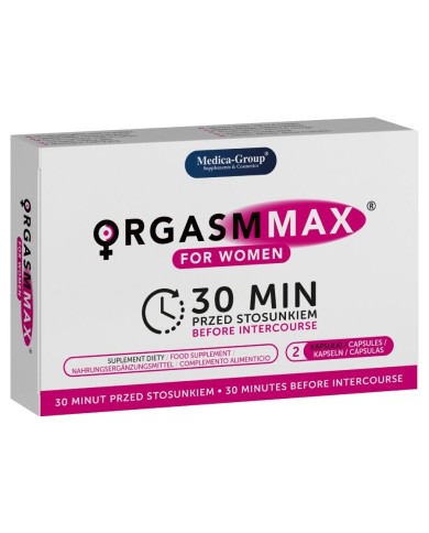 MEDICA GROUP - ORGASM MAX POUR FEMMES 2 CAPSULES