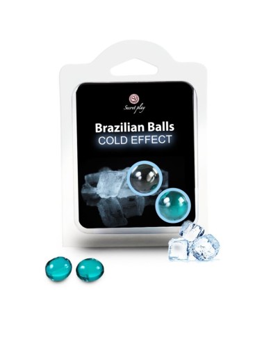 SECRETPLAY - BALLES BRÉSILIENNES EFFET FROID 2 UNITÉS
