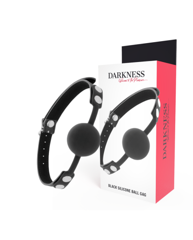 DARKNESS - BILLON EN SILICONE NOIR