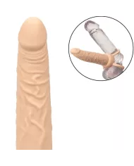 CALEXOTICS - PERFORMANCE MAXX RECHARGEABLE DOUBLE PÉNÉTRATEUR PEAU CLAIRE CALEXOTICS - PERFORMANCE MAXX RECHARGEABLE DOUBLE PÉNÉTRATEUR PEAU CLAIRE