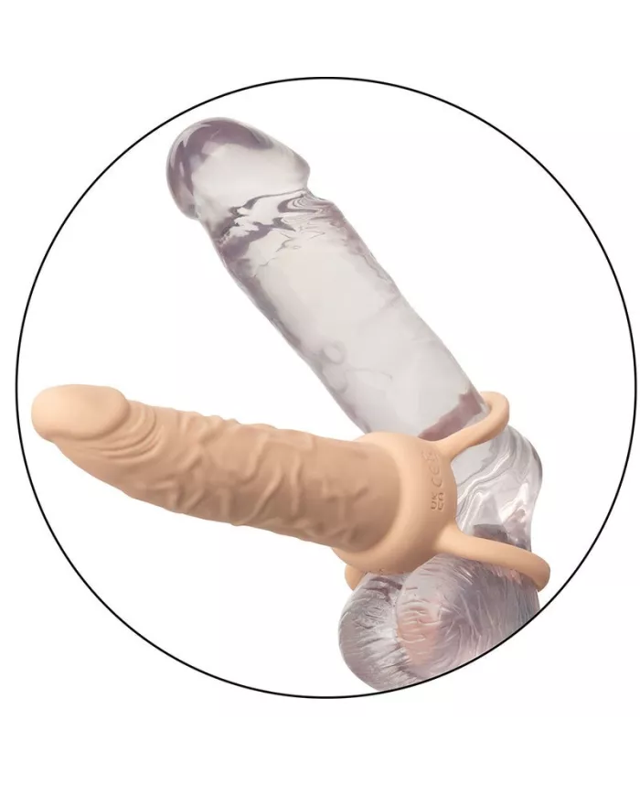 CALEXOTICS - PERFORMANCE MAXX RECHARGEABLE DOUBLE PÉNÉTRATEUR PEAU CLAIRE CALEXOTICS - PERFORMANCE MAXX RECHARGEABLE DOUBLE PÉNÉTRATEUR PEAU CLAIRE