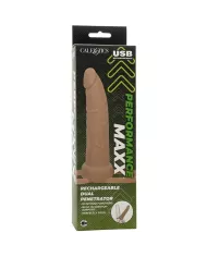 CALEXOTICS - PERFORMANCE MAXX RECHARGEABLE DOUBLE PÉNÉTRATEUR PEAU CLAIRE CALEXOTICS - PERFORMANCE MAXX RECHARGEABLE DOUBLE PÉNÉTRATEUR PEAU CLAIRE