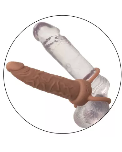 CALEXOTICS - PERFORMANCE MAXX RECHARGEABLE DOUBLE PÉNÉTRATEUR PEAU BRUN CALEXOTICS - PERFORMANCE MAXX RECHARGEABLE DOUBLE PÉNÉTRATEUR PEAU BRUN