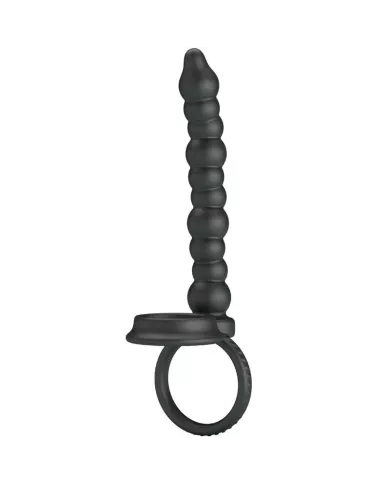 PRETTY LOVE - ANNEAU PÉNÉTRANT À DOUBLE PÉNÉTRATION DILLION NOIR