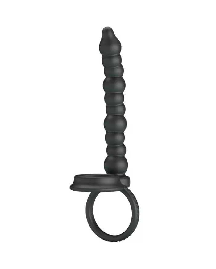 PRETTY LOVE - ANNEAU PÉNÉTRANT À DOUBLE PÉNÉTRATION DILLION NOIR