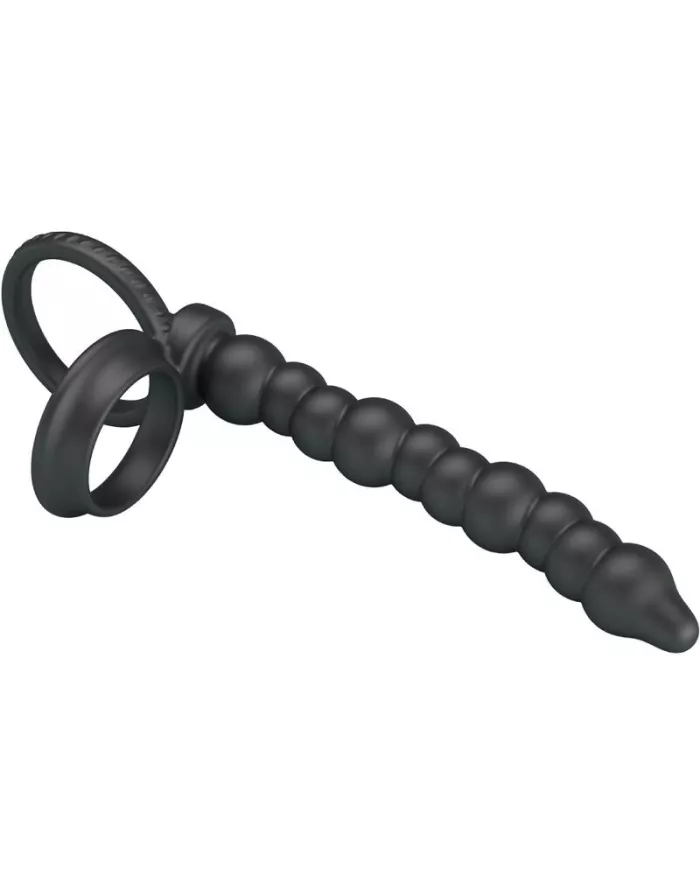 PRETTY LOVE - ANNEAU PÉNÉTRANT À DOUBLE PÉNÉTRATION DILLION NOIR