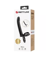 PRETTY LOVE - DILLION DOUBLE PÉNÉTRATION DOUBLE ANNEAU PÉNAL NOIR PRETTY LOVE - DILLION DOUBLE PÉNÉTRATION DOUBLE ANNEAU PÉNAL NOIR