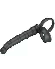 PRETTY LOVE - ANNEAU PÉNIS VIBRANT TATUM AVEC PLUG 10 VIBRATIONS NOIR PRETTY LOVE - ANNEAU PÉNIS VIBRANT TATUM AVEC PLUG 10 VIBRATIONS NOIR