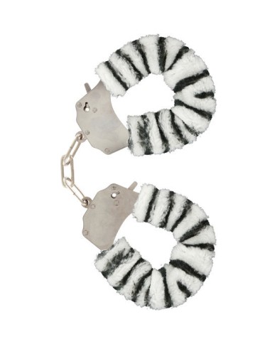 TOYJOY - MANCHETTES FURRY FUN BONDAGE ZÈBRE