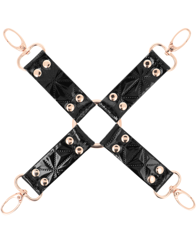 BEGME - BLACK EDITION CRAVATE EN CUIR VEGAN