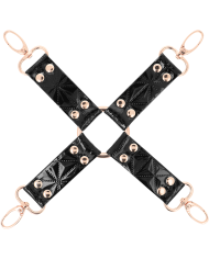 BEGME - BLACK EDITION CRAVATE EN CUIR VEGAN