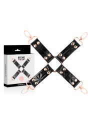 BEGME - BLACK EDITION CRAVATE EN CUIR VEGAN