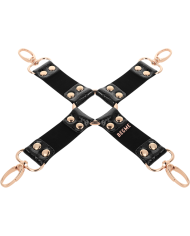BEGME - BLACK EDITION CRAVATE EN CUIR VEGAN