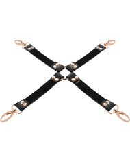 COQUETTE CHIC DESIRE - CRAVATE DE PORC FANTAISIE EN CUIR VÉGÉTAL