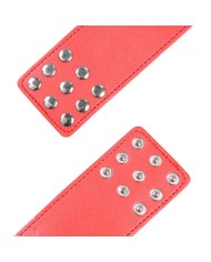 OHMAMA FETISH - MENOTTES ROUGES AVEC FERMETURE À PRESSION